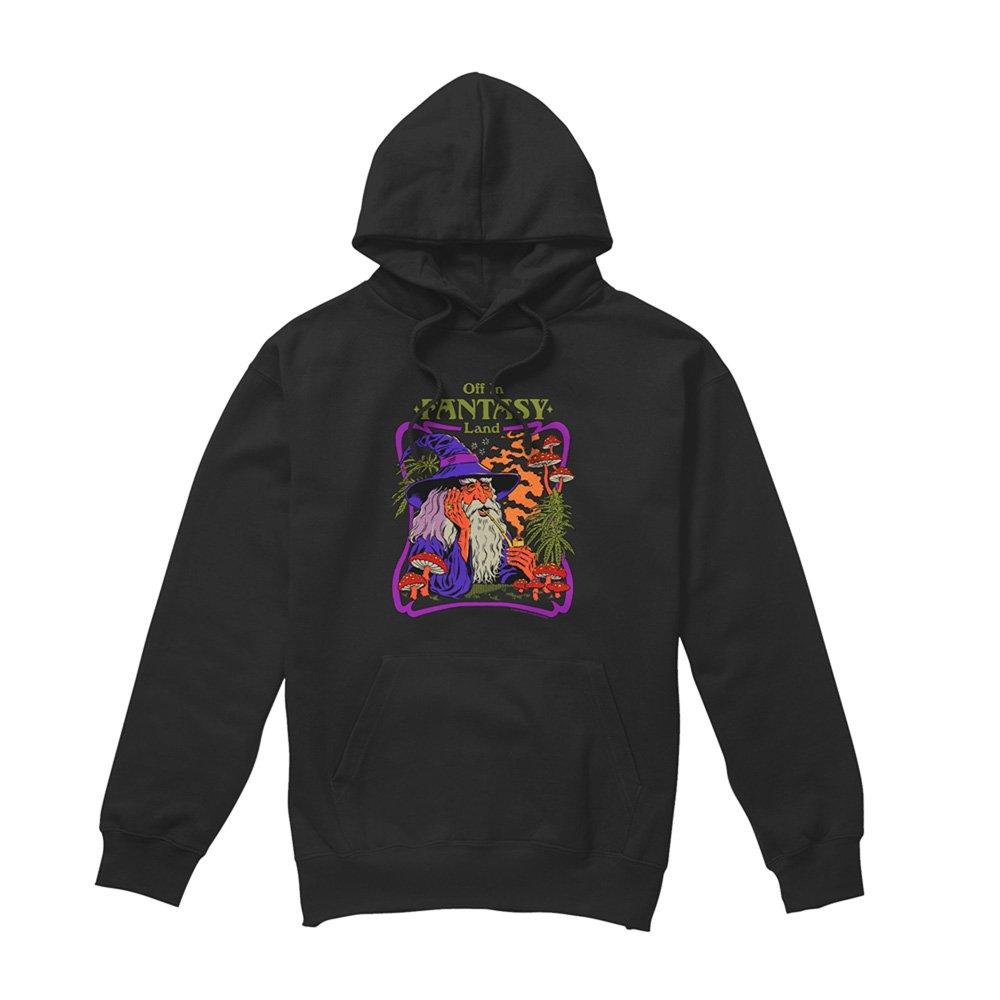 Black - Steven Rhodes - Steven Rhodes Fantasy Land Hoodie Black - 4