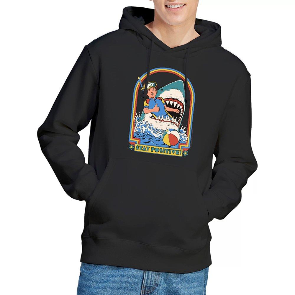 Black - Steven Rhodes - Steven Rhodes Stay Positive Hoodie Black - 1
