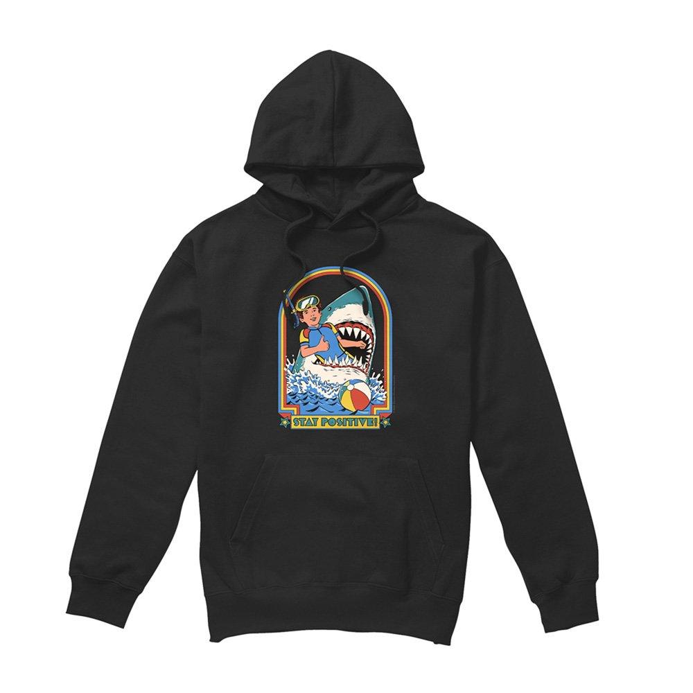Black - Steven Rhodes - Steven Rhodes Stay Positive Hoodie Black - 4
