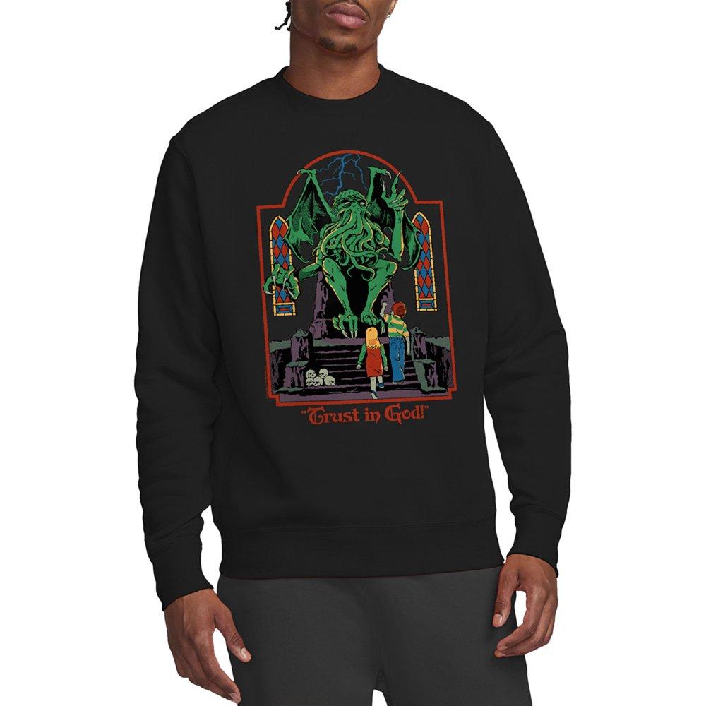 Black - Steven Rhodes - Steven Rhodes Trust In God Sweatshirt Black - 1