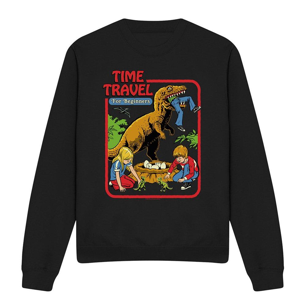 Black - Steven Rhodes - Steven Rhodes Time Travel Sweatshirt Black - 4