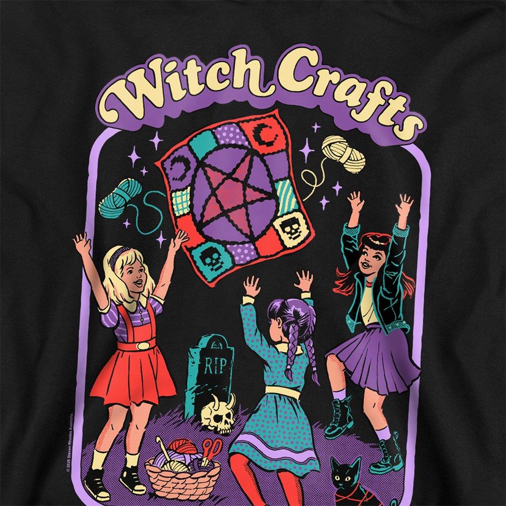 Black - Steven Rhodes - Steven Rhodes Witch Crafts Sweatshirt Black - 2
