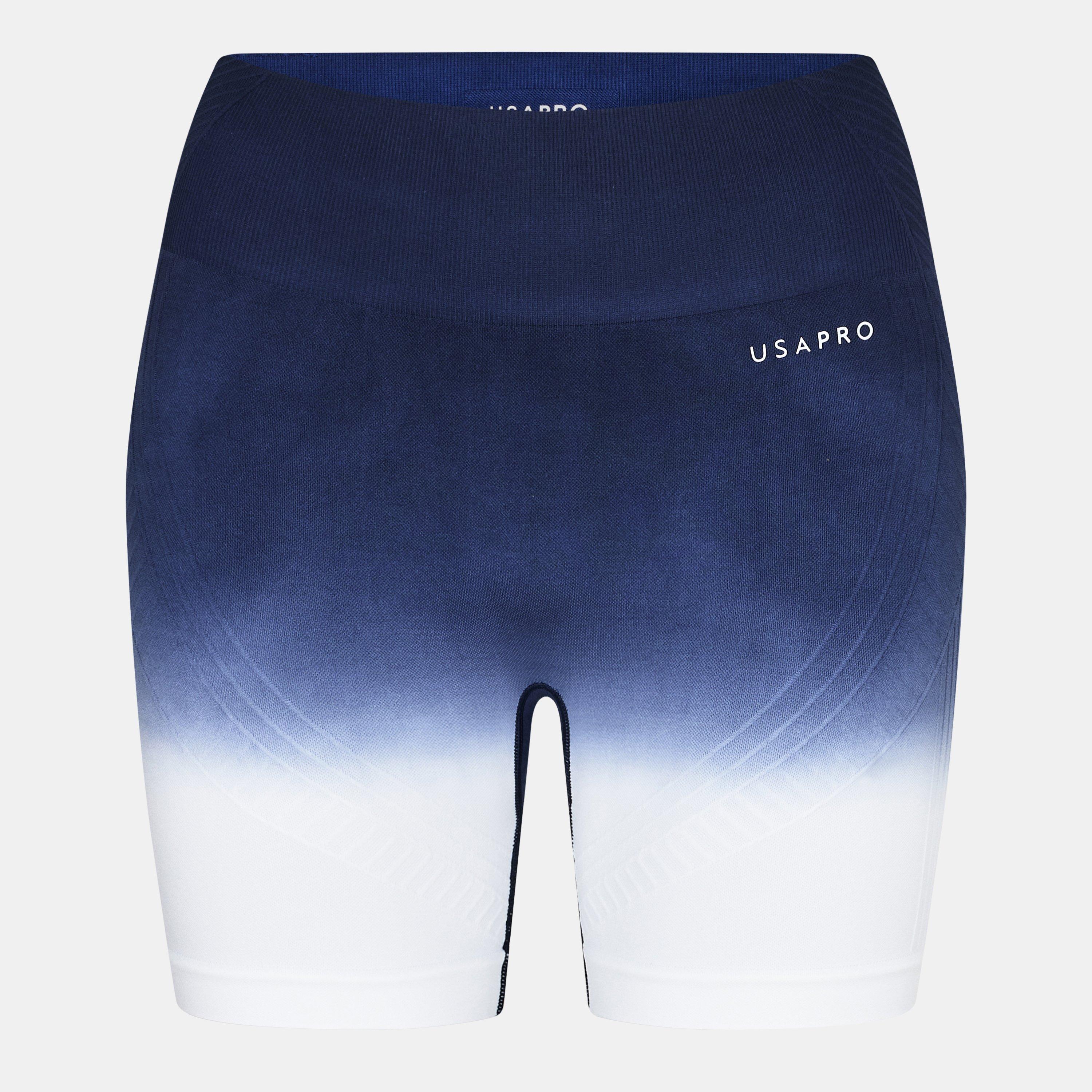 Marineblauw/Wit - USA Pro - Seamless Ombre 5 Inch Shorts - 1