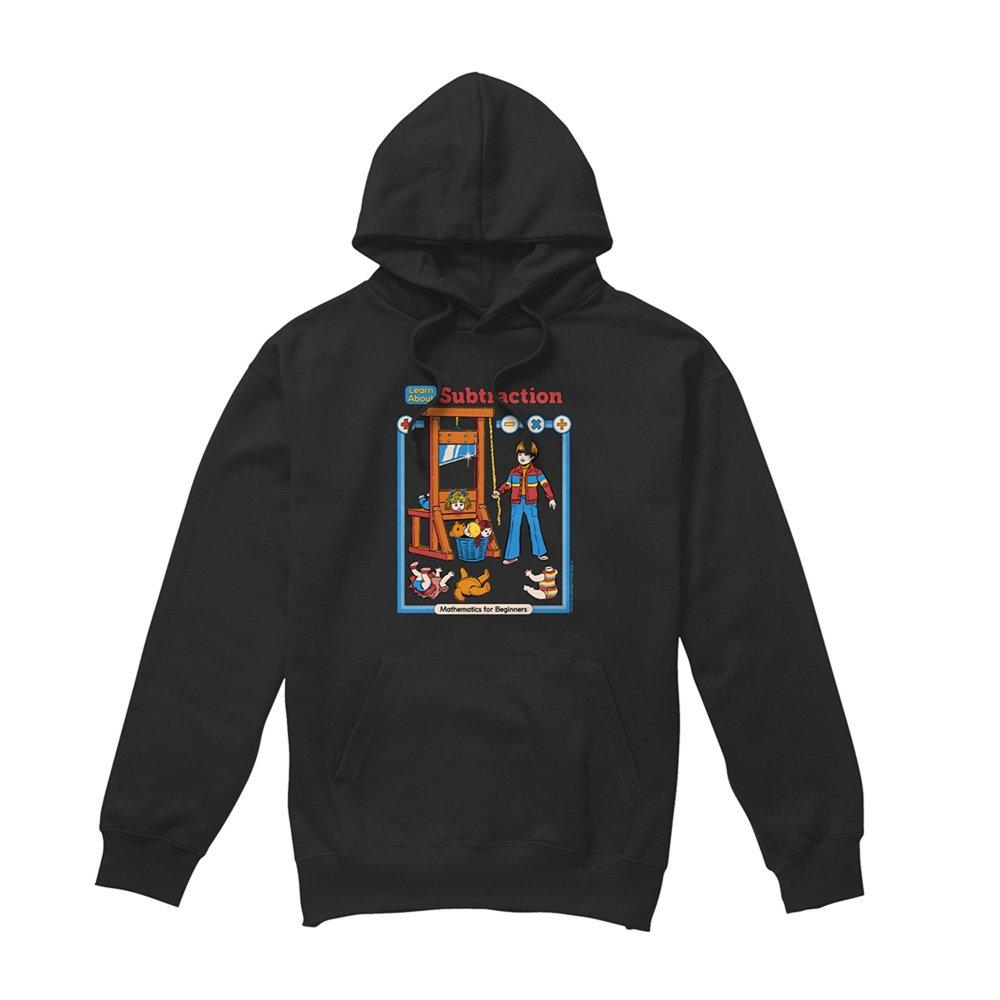 Black - Steven Rhodes - Steven Rhodes Learn About Subtraction Hoodie Blac - 4