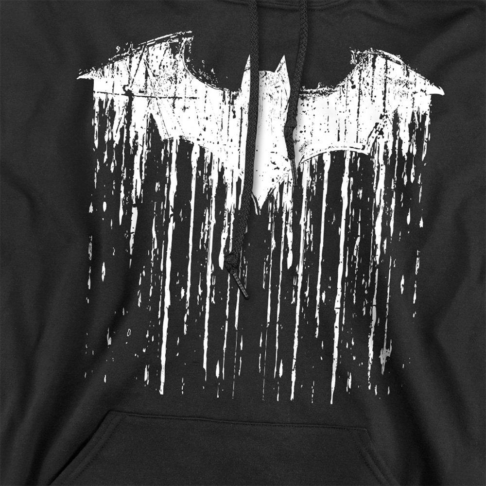 Black - Batman - Batman Paint Cotton Hoodie Black - 2
