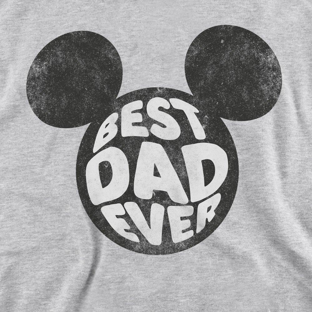 Light Grey - Mickey Mouse - Mickey Mouse Best Dad Ever Sweatshirt Light Grey - 2