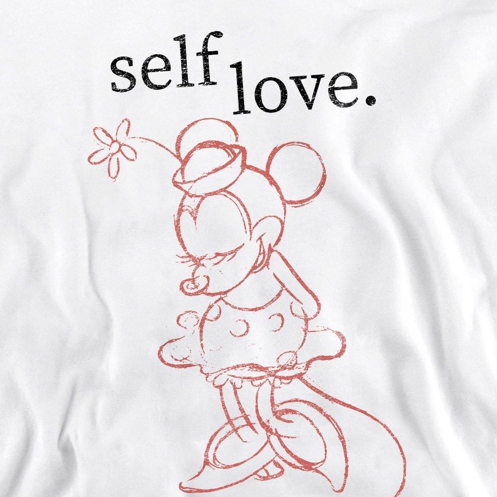 White - Minnie Mouse - Minnie Mouse Self Love Valentines Day Sweatshirt - 2