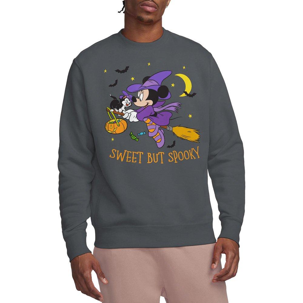 Charcoal - Minnie Mouse - Minnie Mouse Spooky Witch Sweatshirt Charcoal - 1