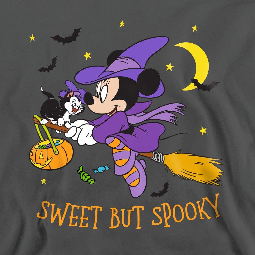 Charcoal - Minnie Mouse - Minnie Mouse Spooky Witch Sweatshirt Charcoal - 2
