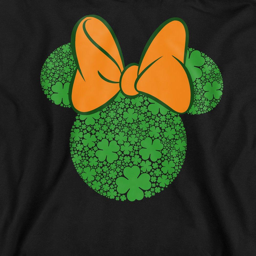 Black - Minnie Mouse - Minnie Mouse St Patricks Day Shamrock Ears Sweats - 2