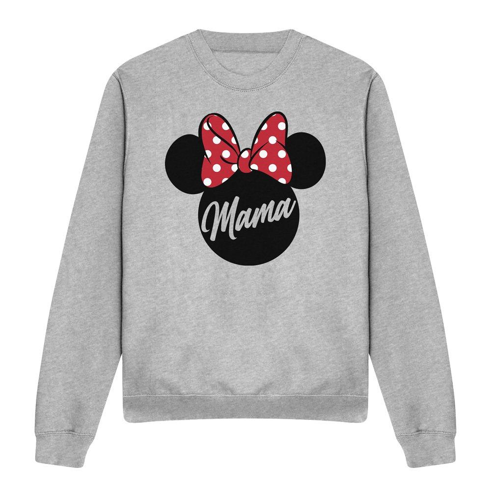 Light Grey - Minnie Mouse - Minnie Mouse Mothers Day Mama in Ears Sweatshirt - 4