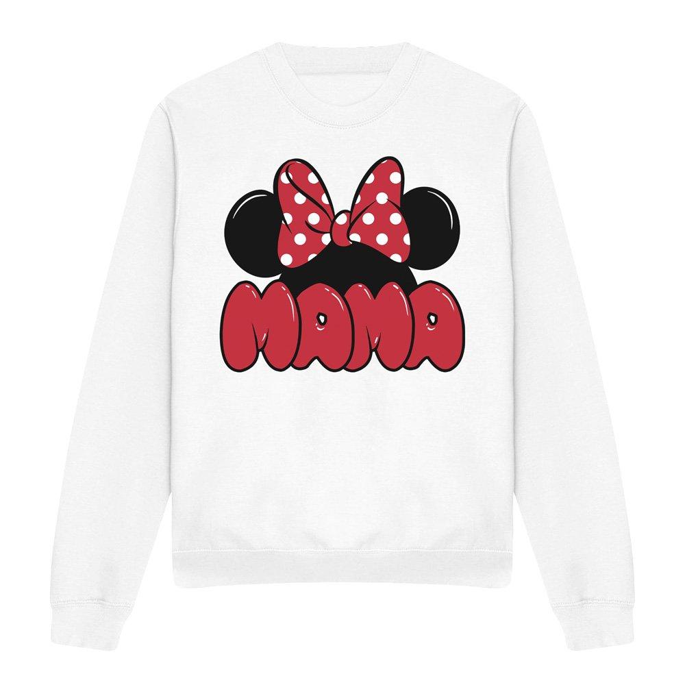 White - Minnie Mouse - Minnie Mouse Mothers Day Ears for Mama Sweatshirt - 4