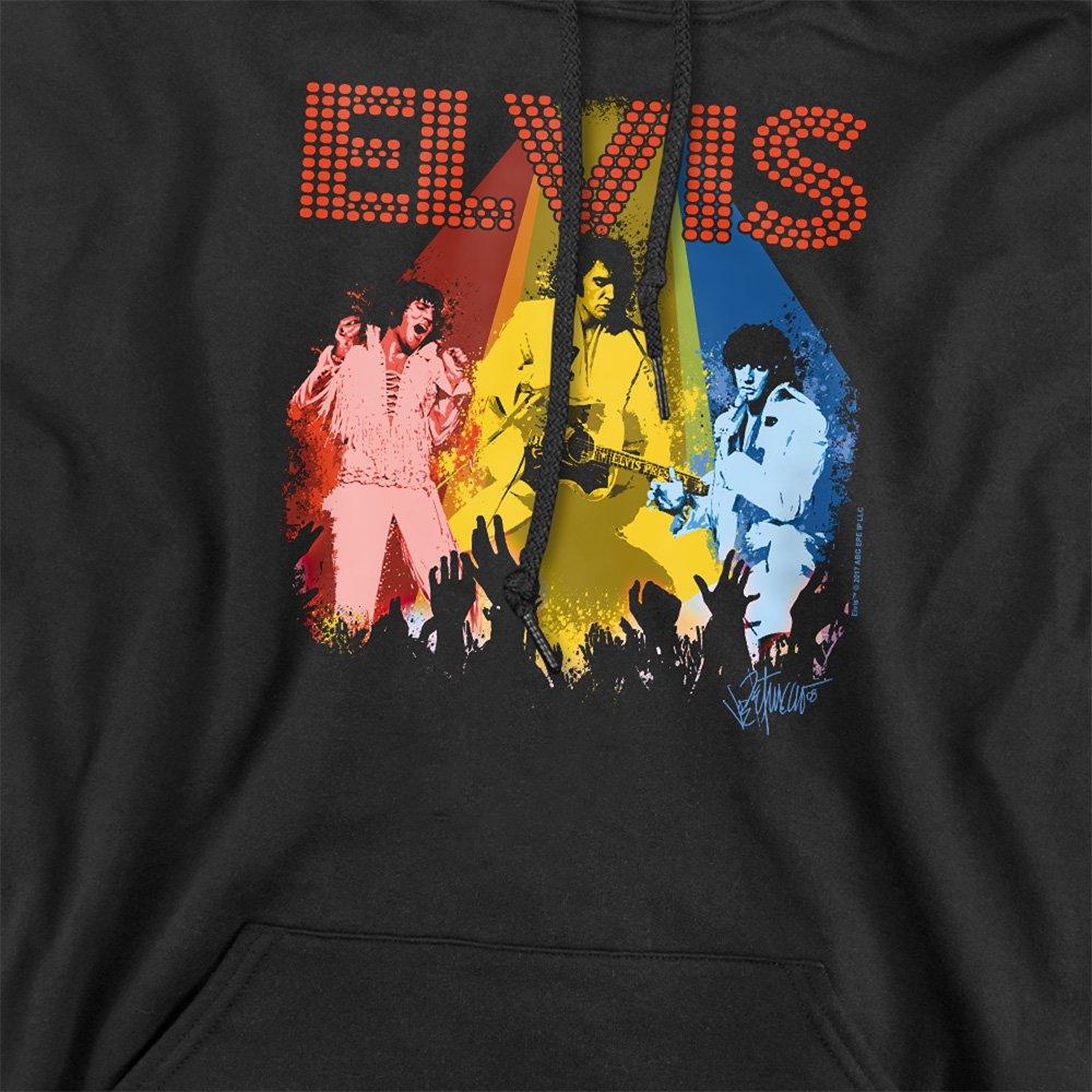Black - Elvis Presley - Elvis Presley Vegas Remembered Hoodie Black - 2