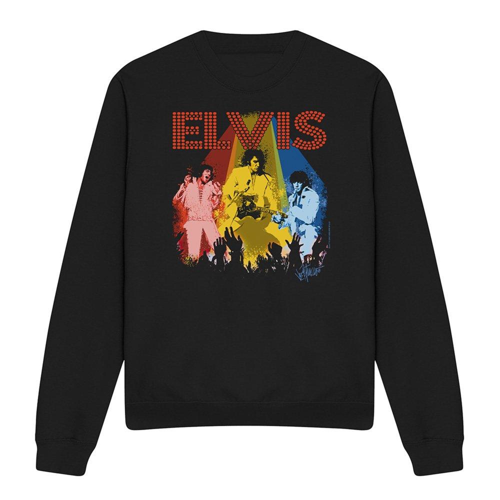 Black - Elvis Presley - Elvis Presley Vegas Remembered Sweatshirt Black - 4