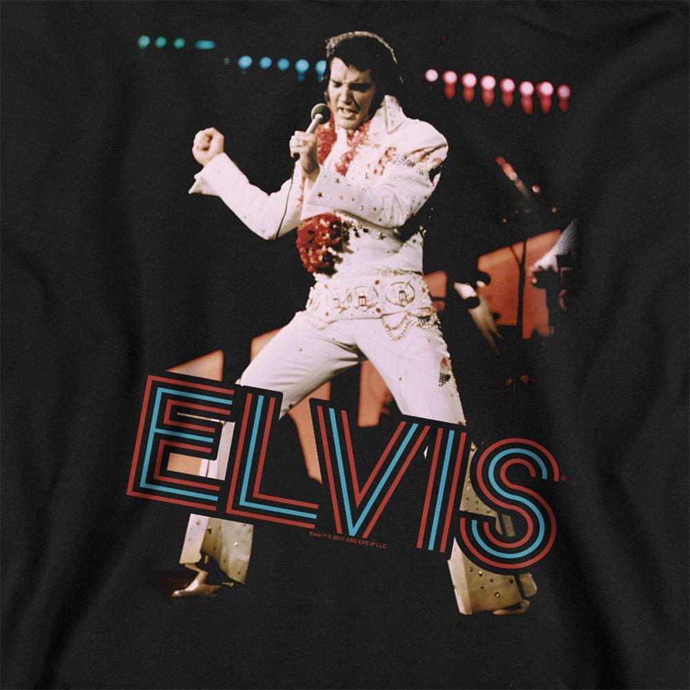 Black - Elvis Presley - Elvis Presley Hit The Lights Sweatshirt Black - 2