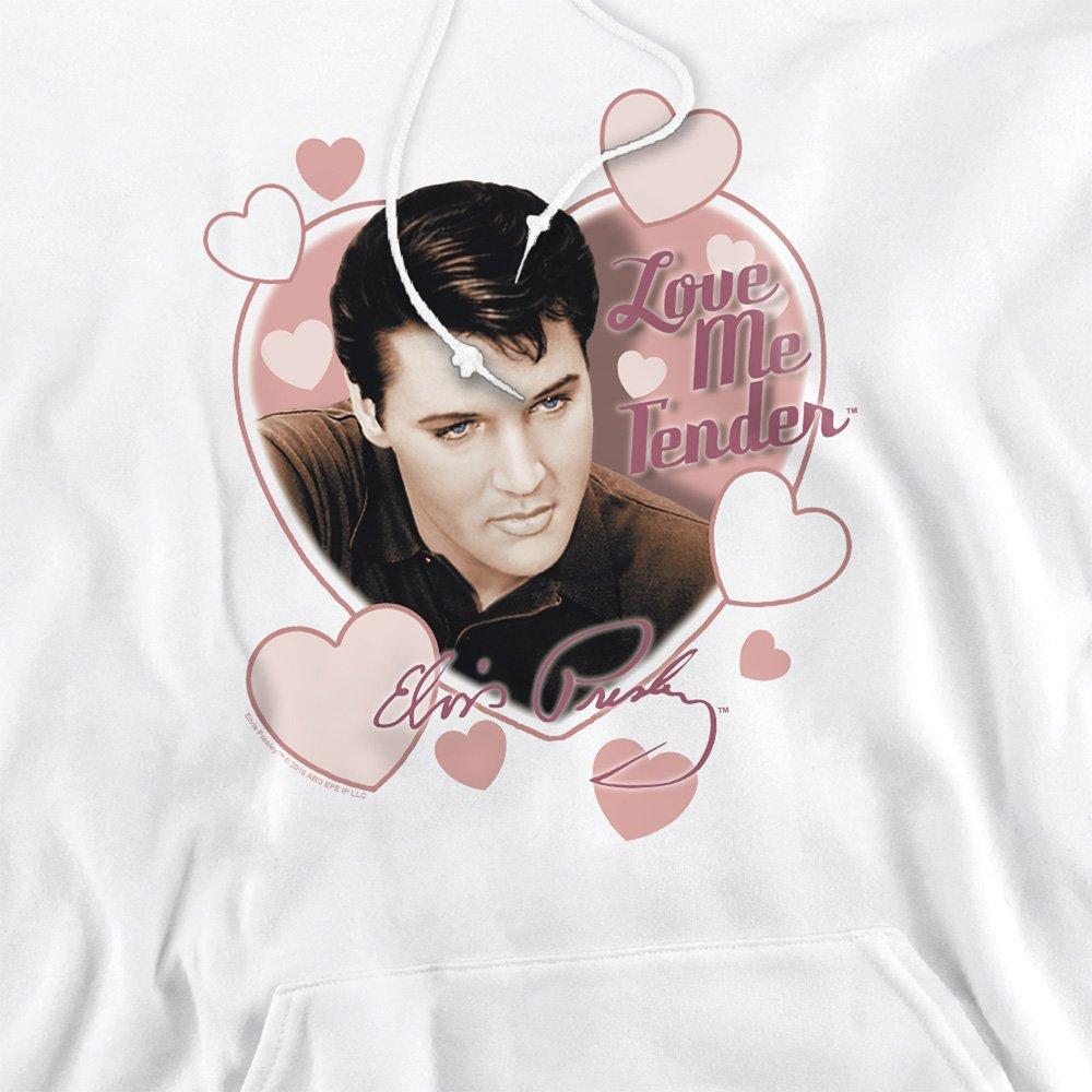 White - Elvis Presley - Elvis Presleylove Me Tender Hoodie White - 2
