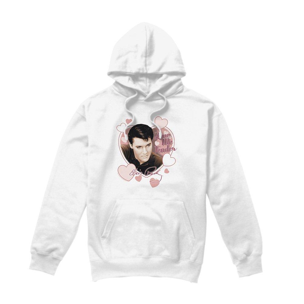 White - Elvis Presley - Elvis Presleylove Me Tender Hoodie White - 4