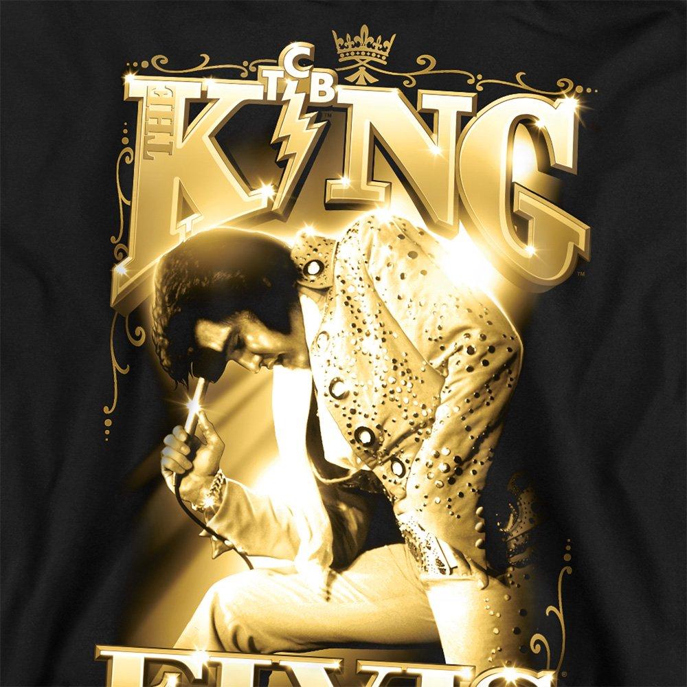 Black - Elvis Presley - Elvis Presley The King Sweatshirt Black - 2
