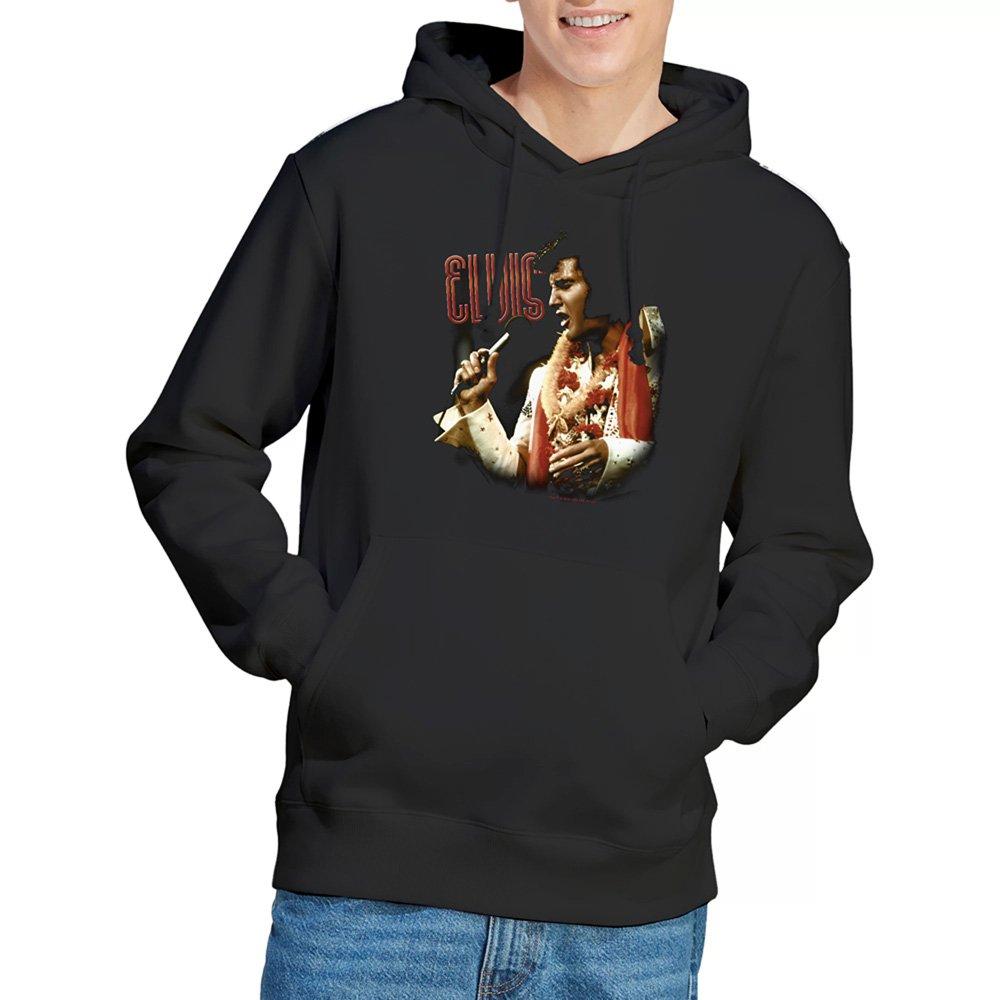 Black - Elvis Presley - Soulful Hoodie Black - 1