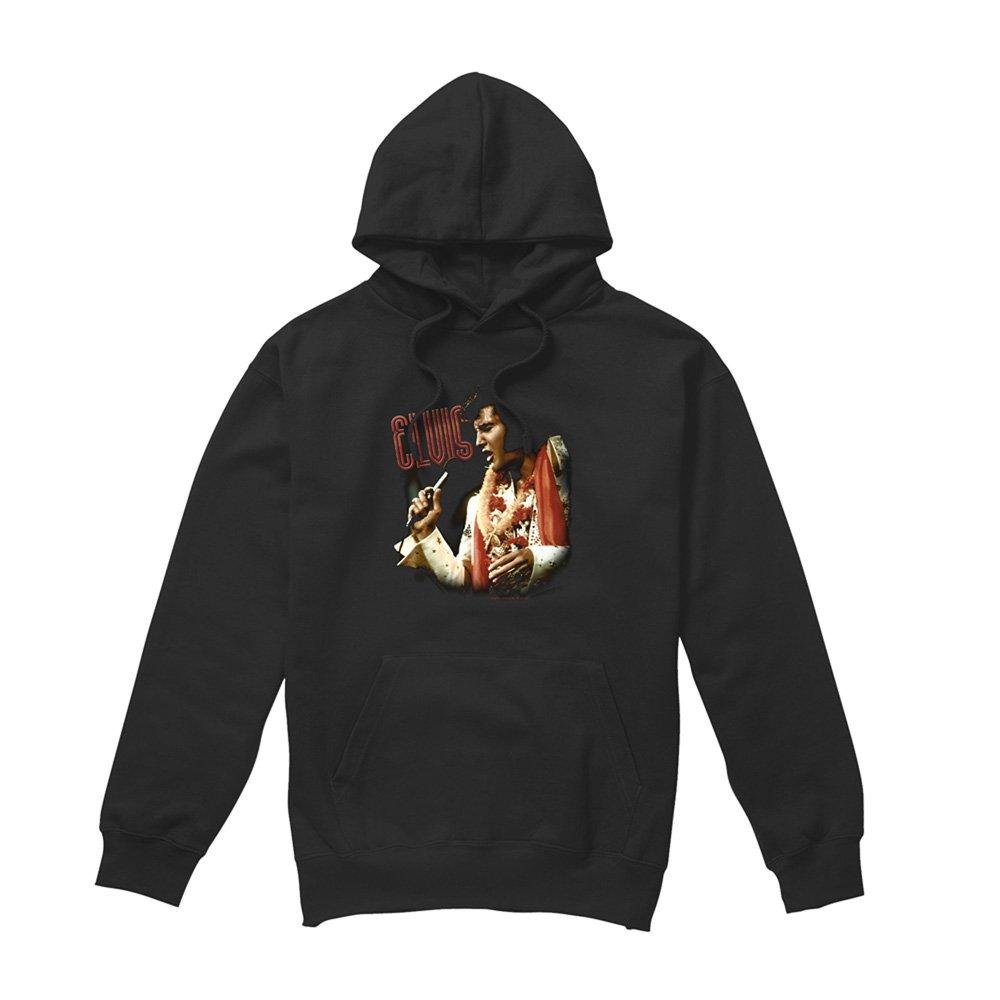 Black - Elvis Presley - Soulful Hoodie Black - 4