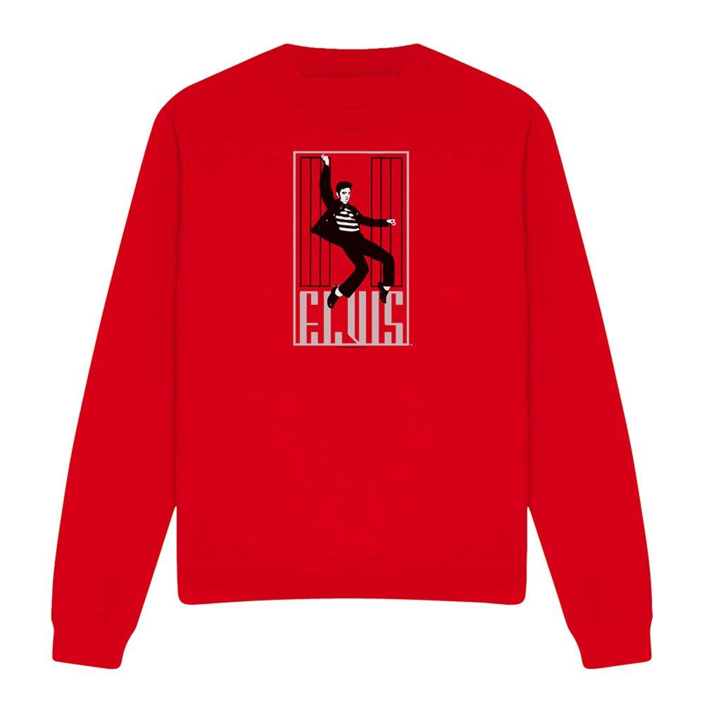 Red - Elvis Presley - Elvis Presley One Jailhouse Sweatshirt Red - 4