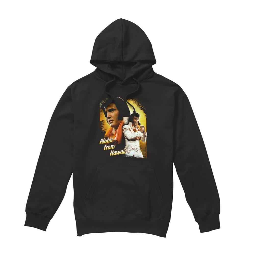 Black - Elvis Presley - Elvis Presley Aloha Hoodie Black - 4