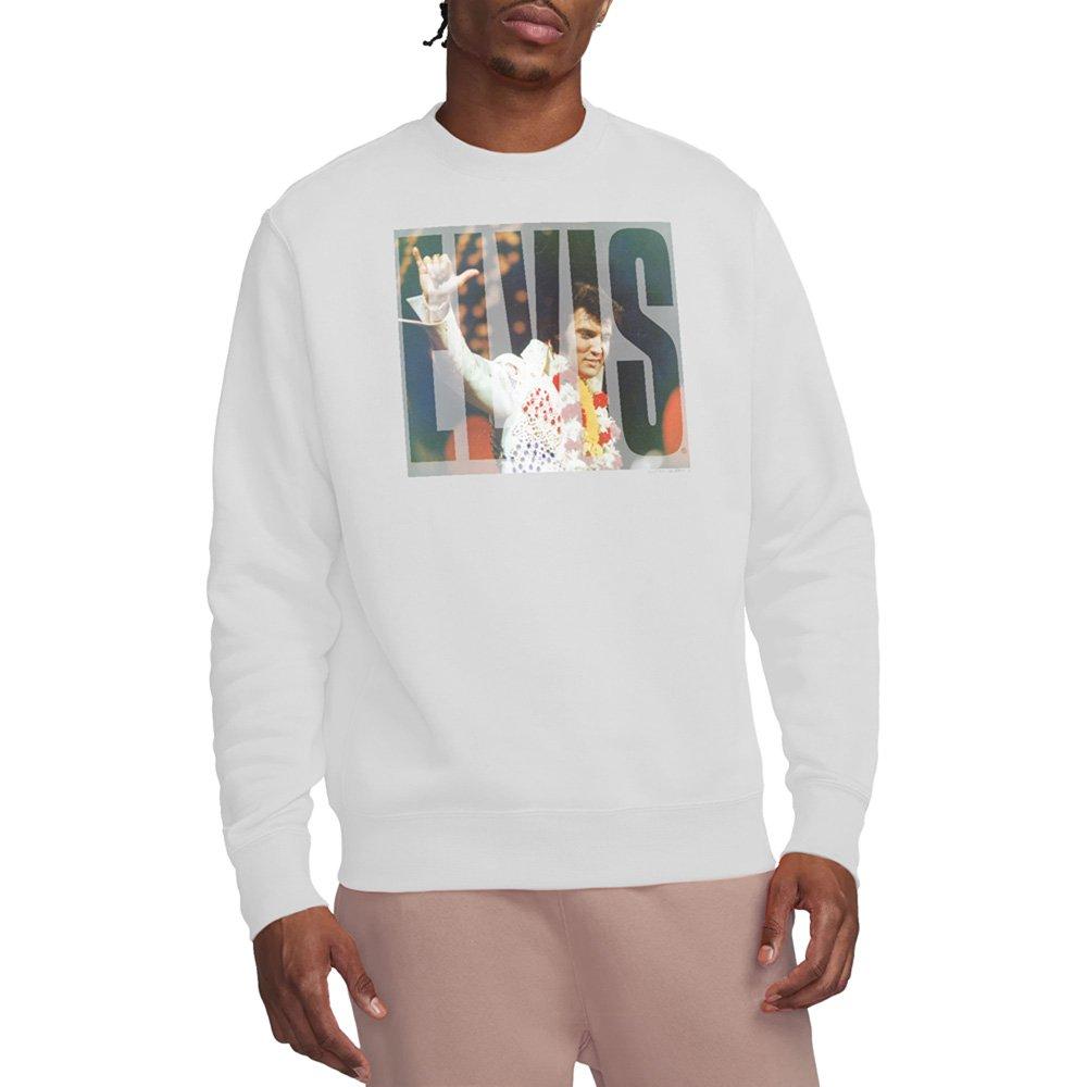 White - Elvis Presley - Aloha Knockout Sweatshirt White - 1