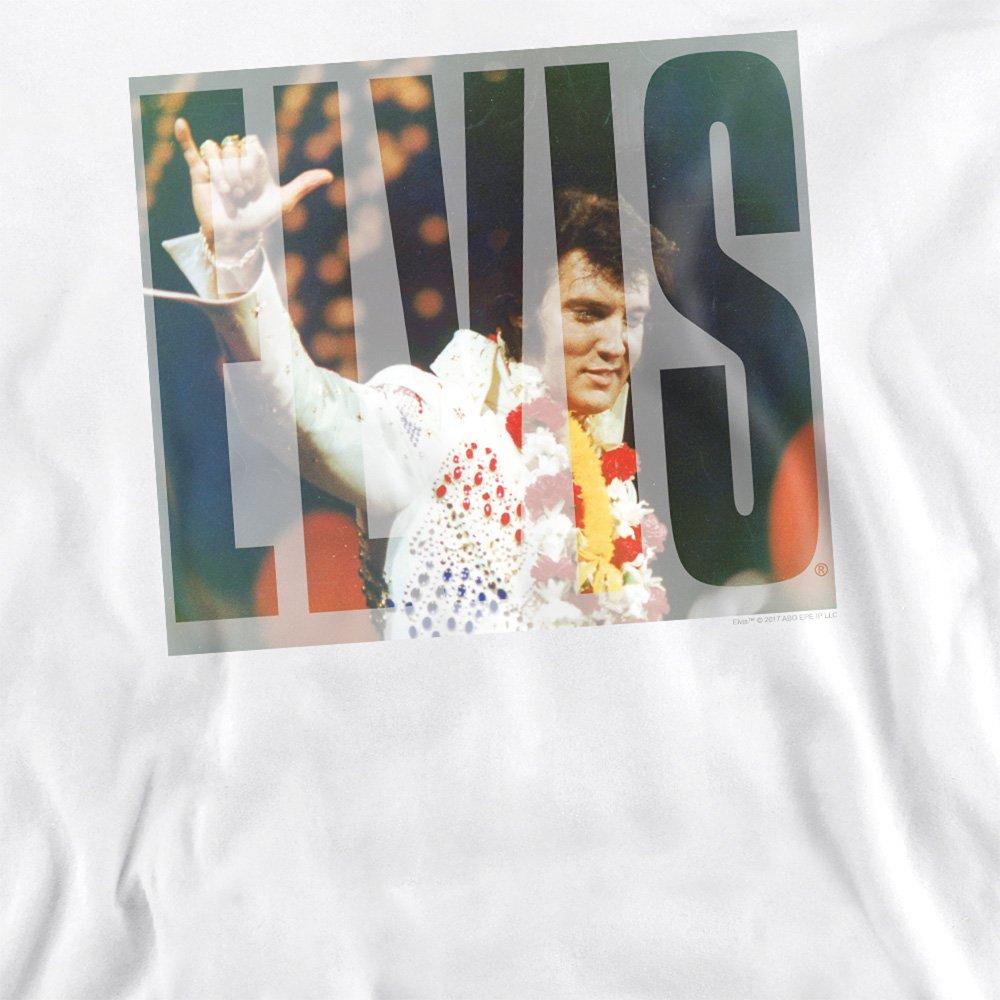 White - Elvis Presley - Aloha Knockout Sweatshirt White - 2