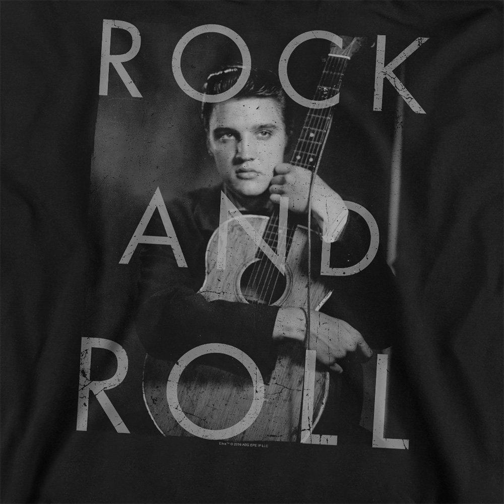 Black - Elvis Presley - Elvis Presley Rock And Roll Sweatshirt Black - 2