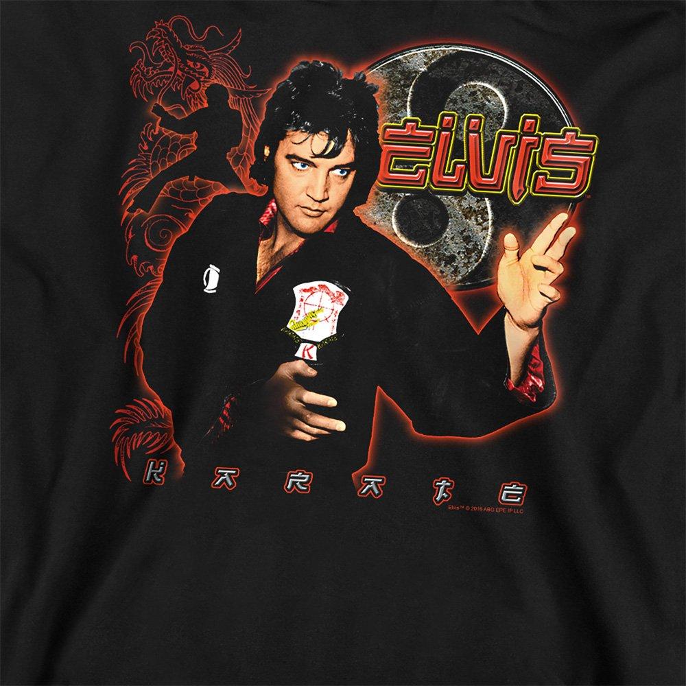 Black - Elvis Presley - Elvis Presley Karate Sweatshirt Black - 2