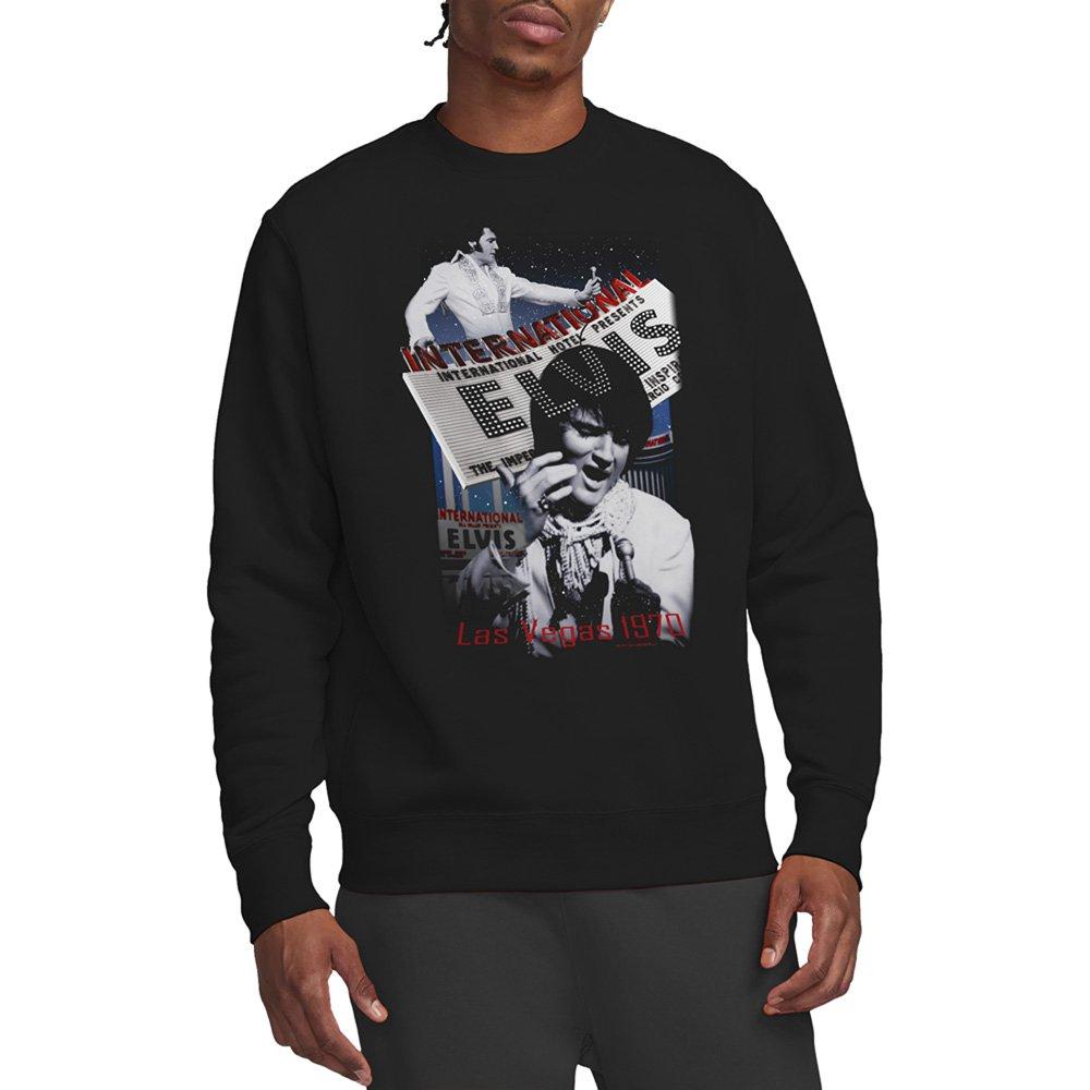 Black - Elvis Presley - International Hotel Sweatshirt Black - 1