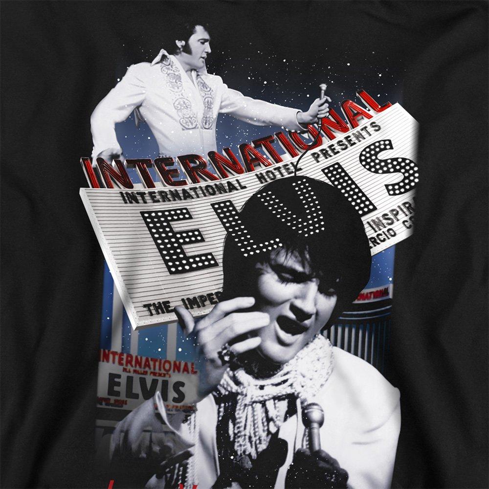 Black - Elvis Presley - International Hotel Sweatshirt Black - 2