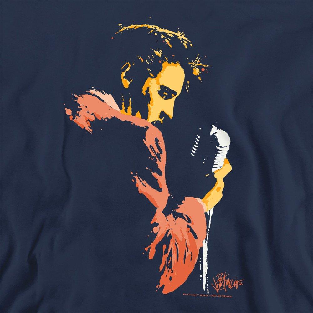 Navy - Elvis Presley - Elvis Presley Early Elvis Sweatshirt Navy - 2