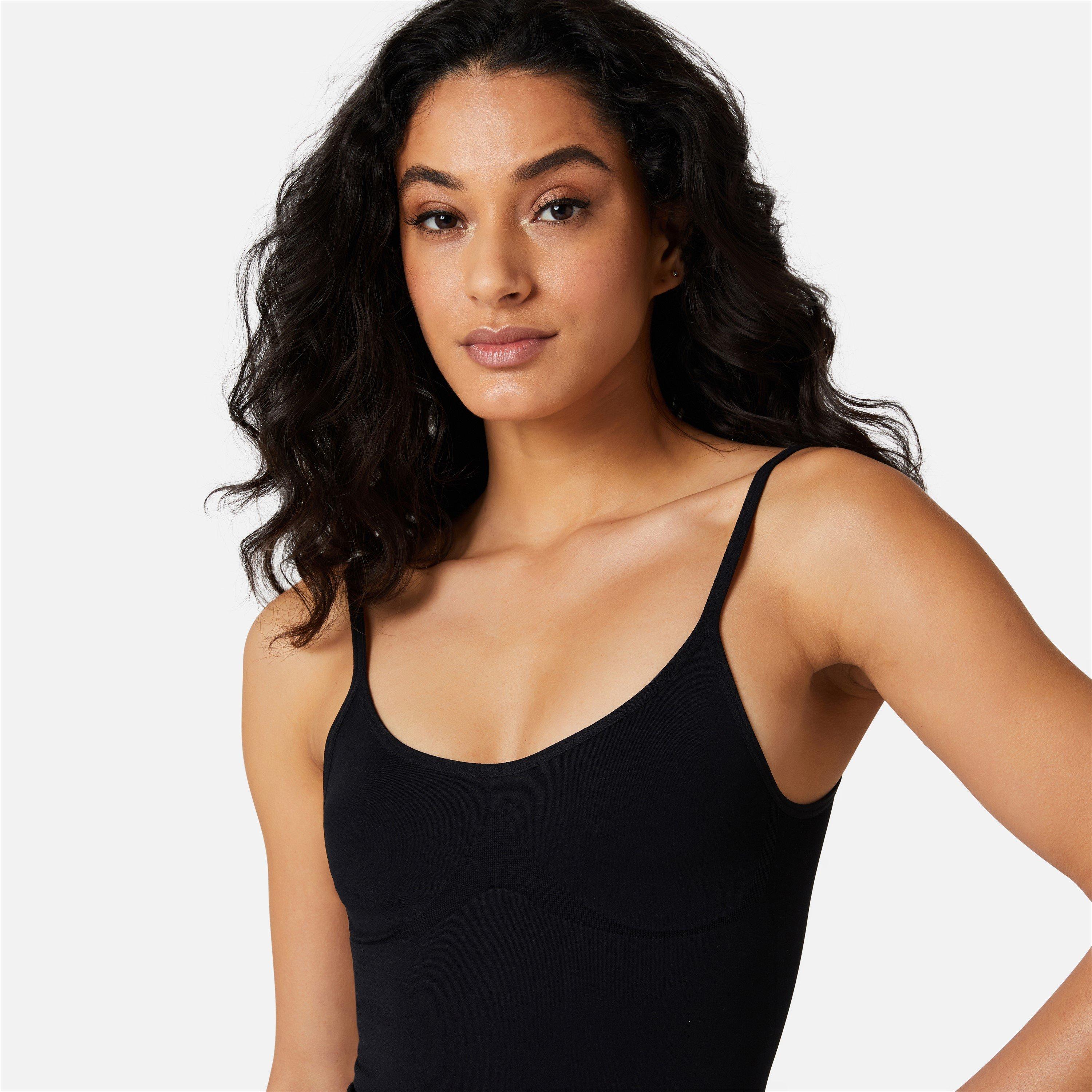 Black - Miso - Seamless Bodysuit Womens - 2
