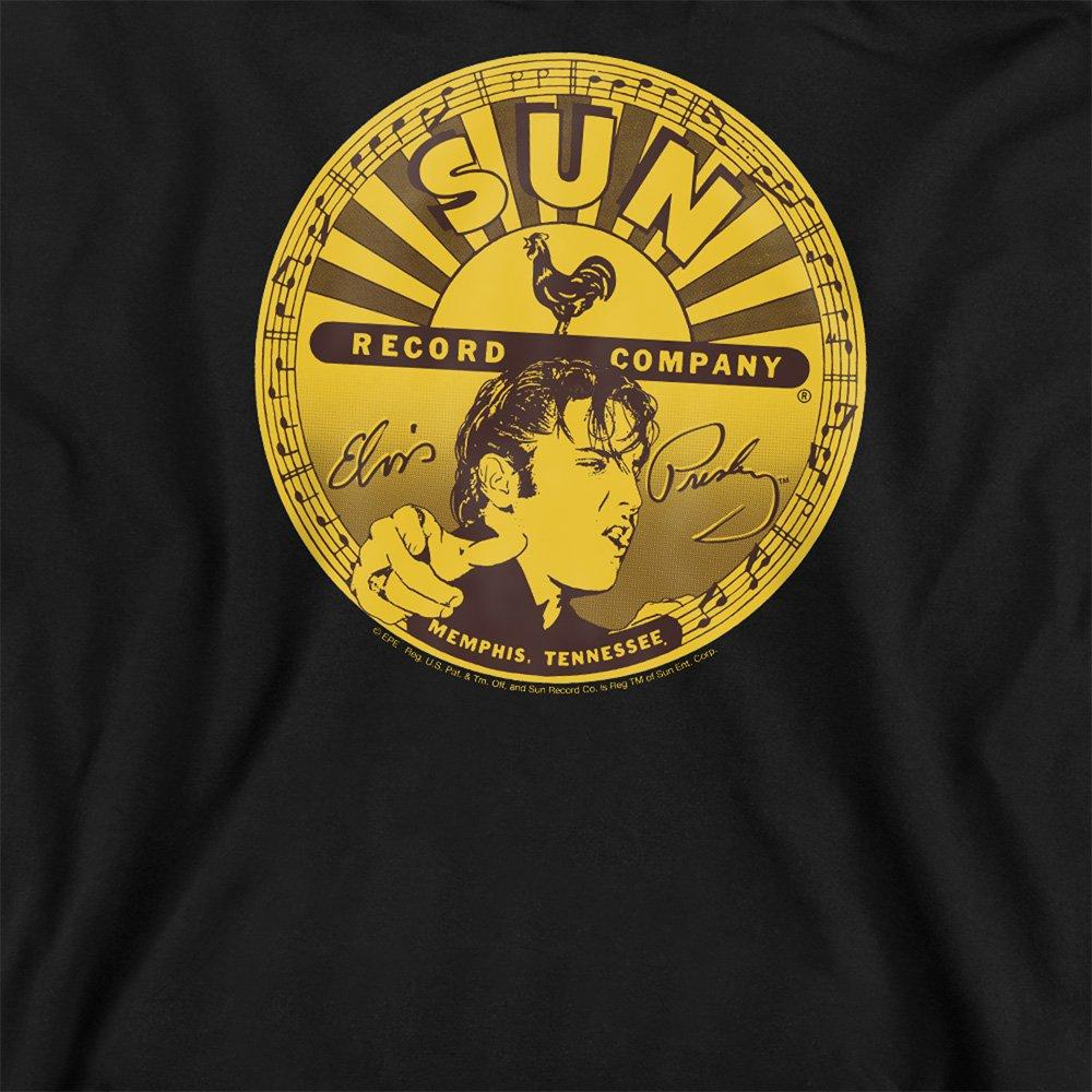 Black - Elvis Presley - Sun Elvis Full Sun Label Sweatshirt Black - 2