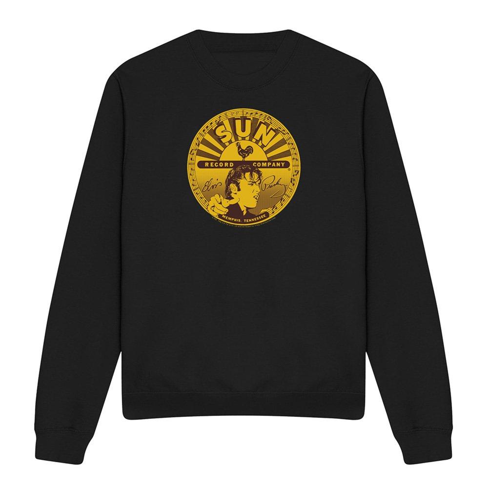 Black - Elvis Presley - Sun Elvis Full Sun Label Sweatshirt Black - 4