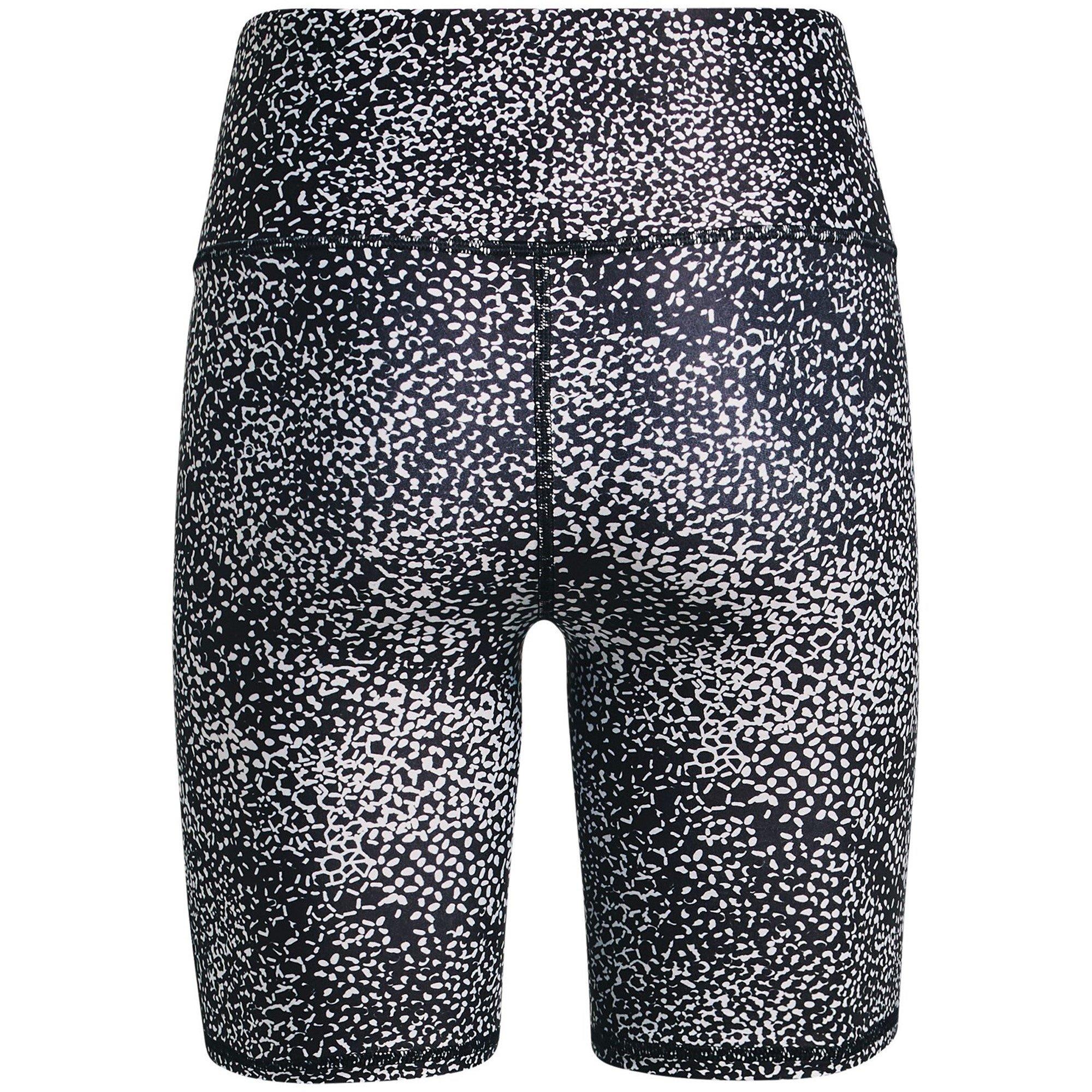 AOP Black/HGrey - Under Armour - Armour HeatGear Bike Shorts Womens - 6
