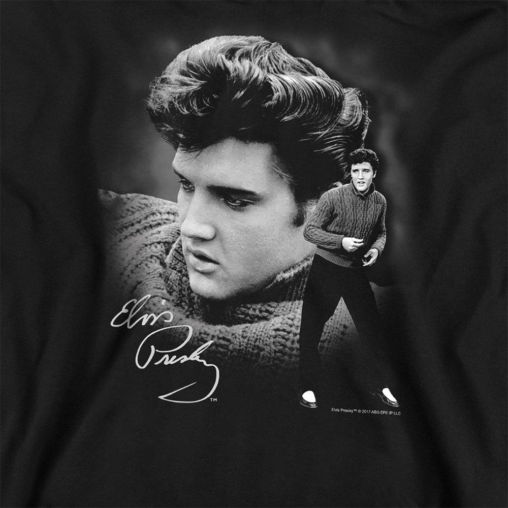 Black - Elvis Presley - Sweater Sweatshirt Black - 2
