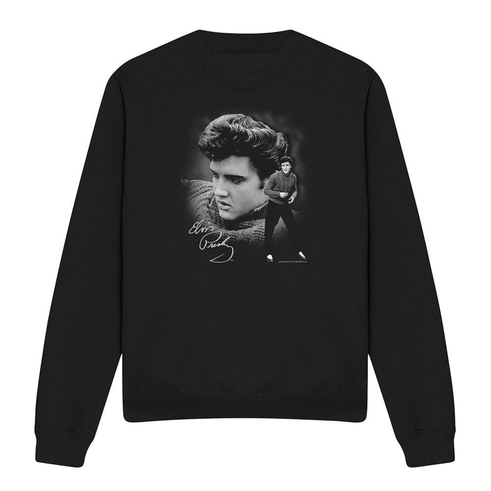 Black - Elvis Presley - Sweater Sweatshirt Black - 4