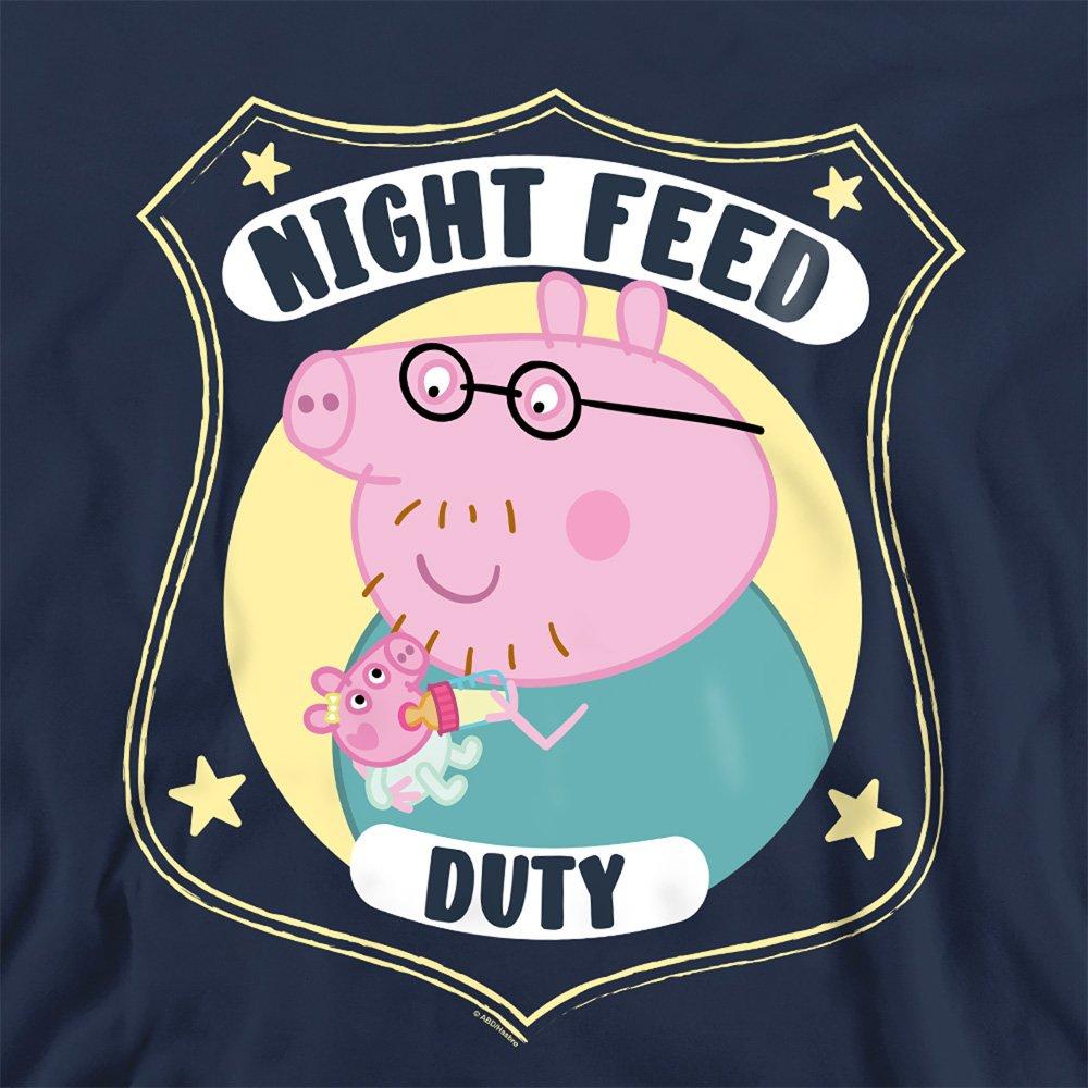 Navy - Hasbro - Peppa Pig - Daddy Pig Night Feed Duty Sweatshirt - 2