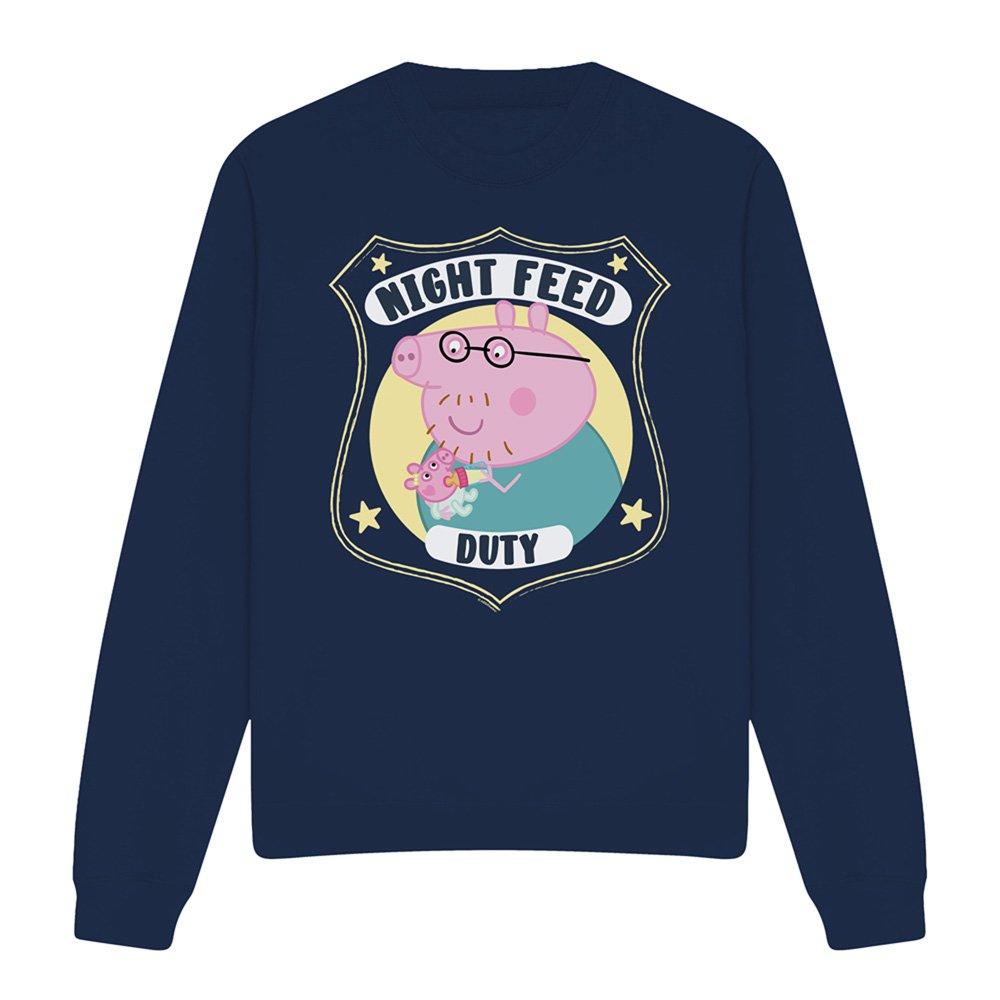 Navy - Hasbro - Peppa Pig - Daddy Pig Night Feed Duty Sweatshirt - 4