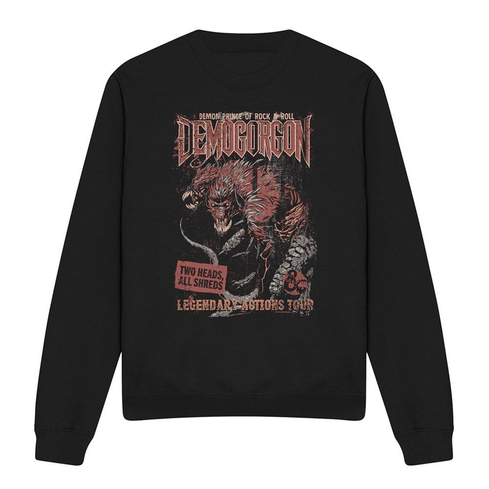 Black - Hasbro - Dungeons Dragons Demogorgon Tour Sweatshirt Black - 4