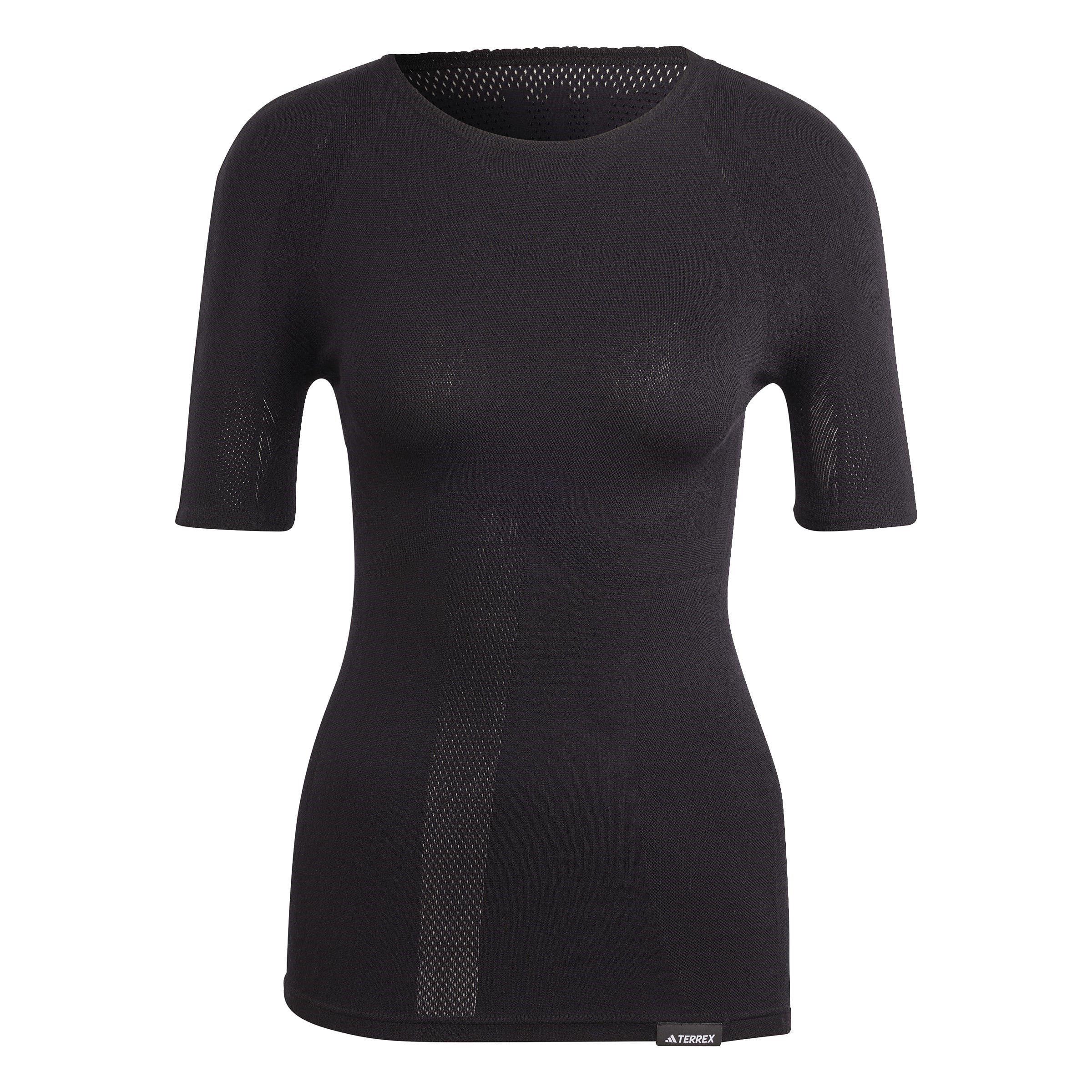 Crna - adidas - Drym Short Sleeve T-shirt Womens - 1