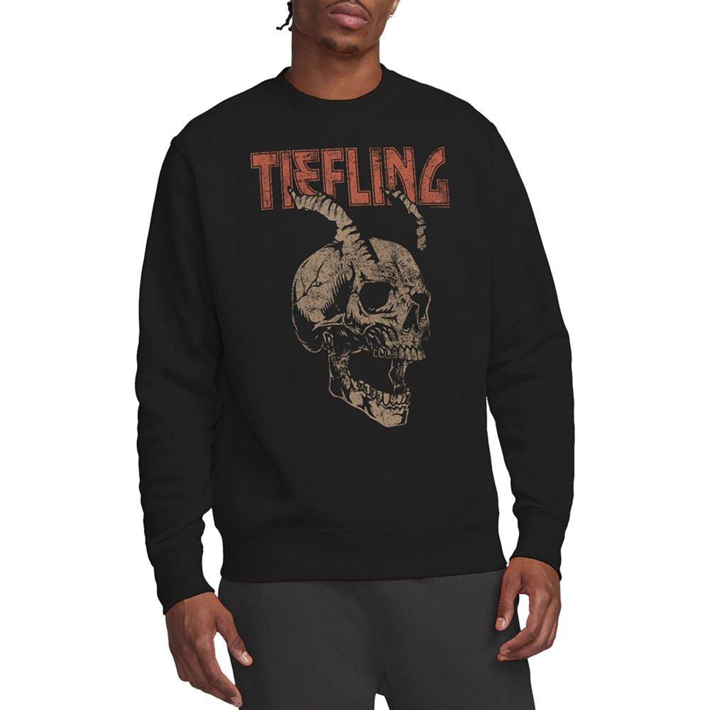 Hasbro Dungeons Dragons Tiefling Horn Skull Sweatshirt B