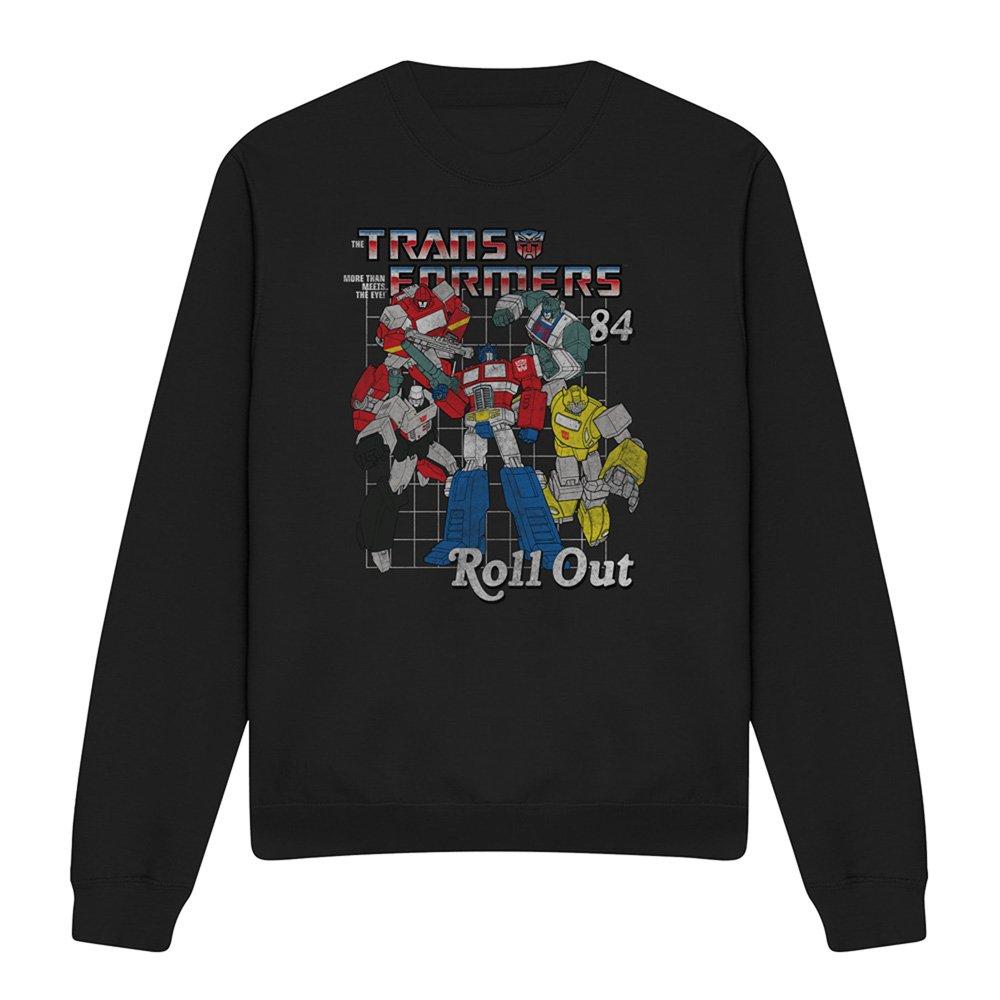 Black - Hasbro - Transformers Roll Out Sweatshirt Black - 4