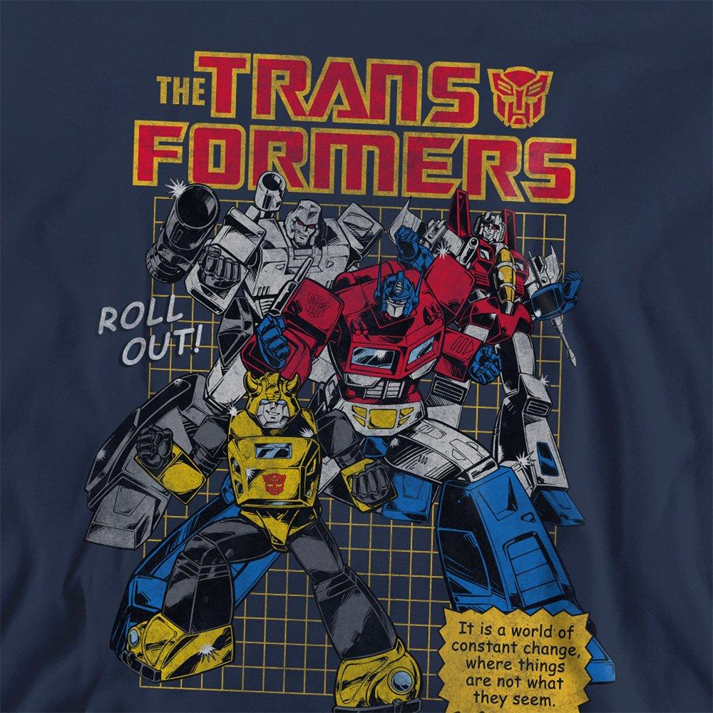 Navy - Hasbro - Transformers World Roll Out Sweatshirt Navy - 2