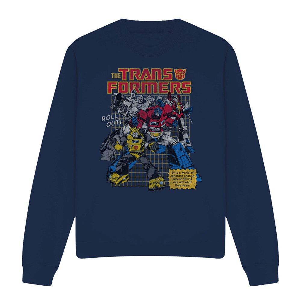 Navy - Hasbro - Transformers World Roll Out Sweatshirt Navy - 4