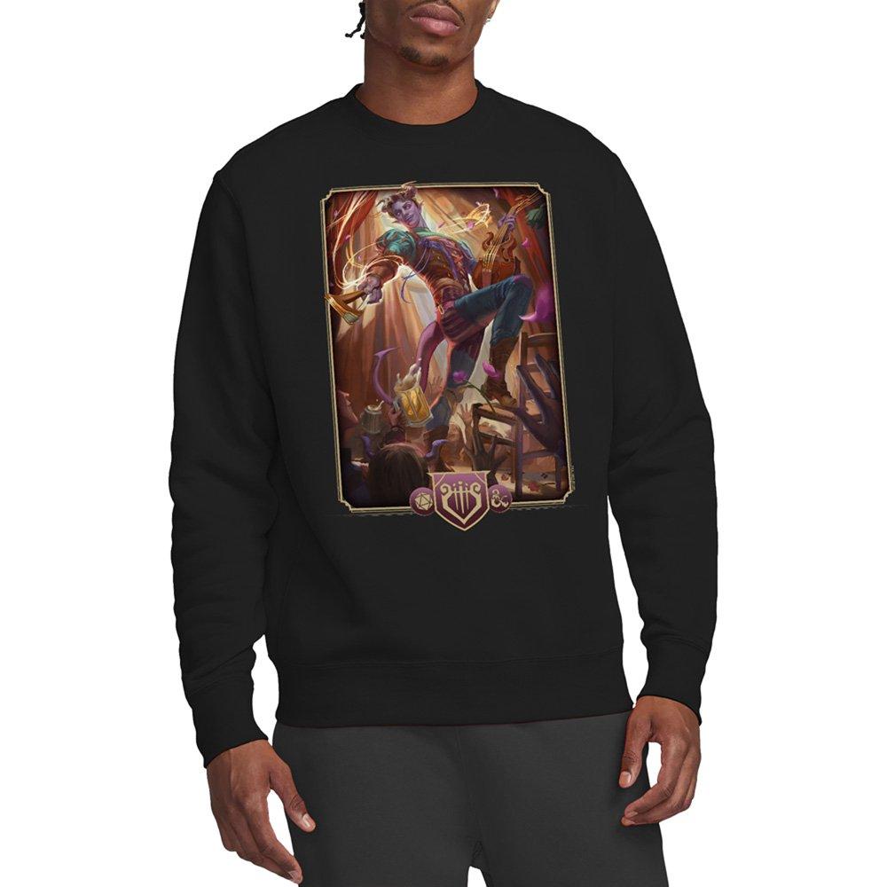 Black - Hasbro - Dungeons & Dragons - 2024 Bard Key Art Sweatshirt - 1