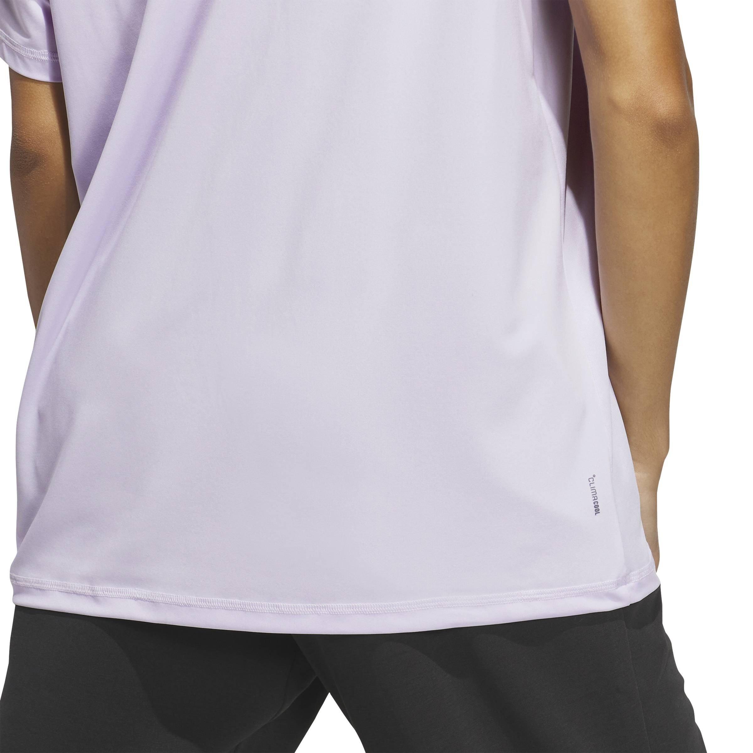 Frozen Purple - adidas - Women's D4T Everyday Training Short-Sleeve T-Shirt - 6