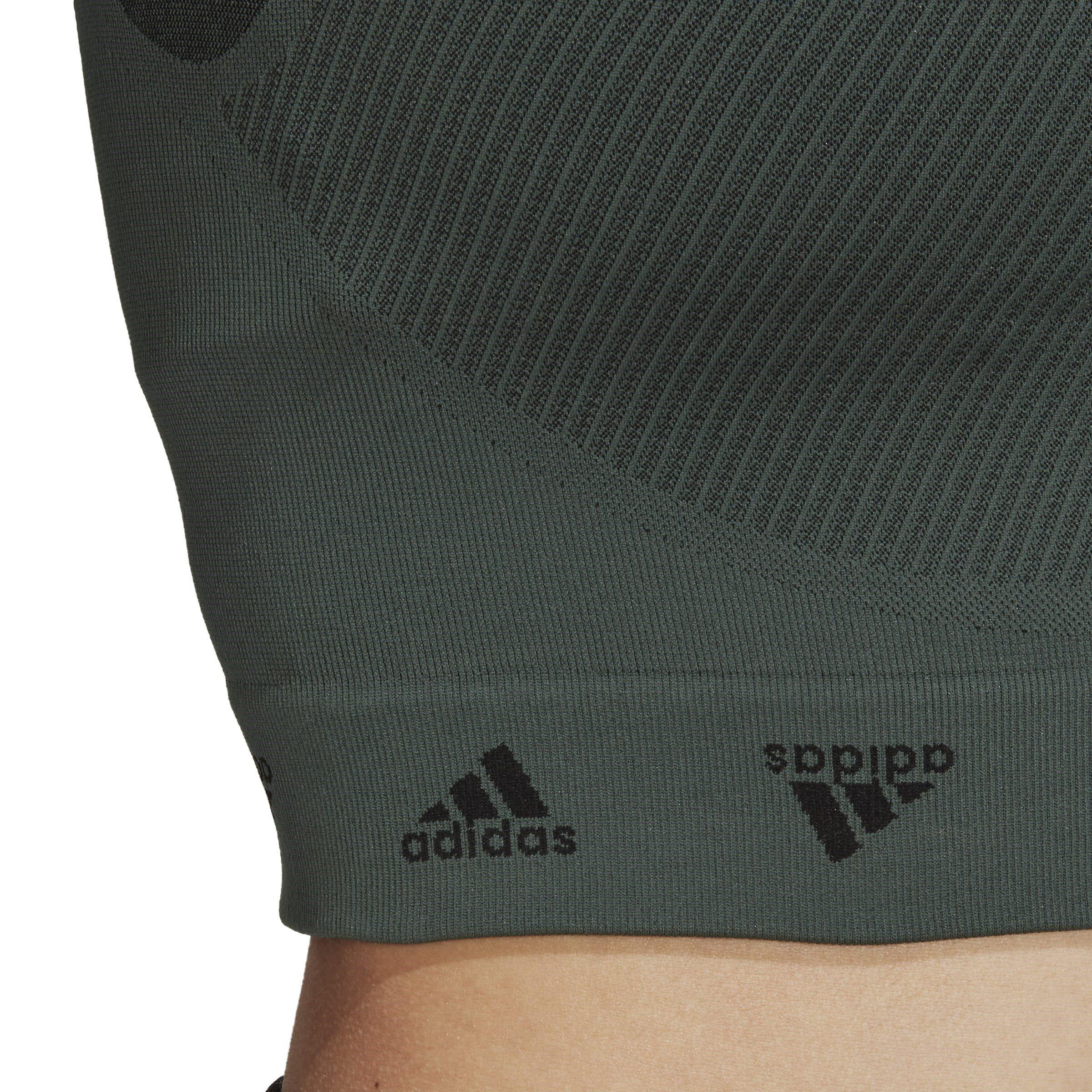 Green/Black - adidas - AEROKNIT Training T-Shirt - 6